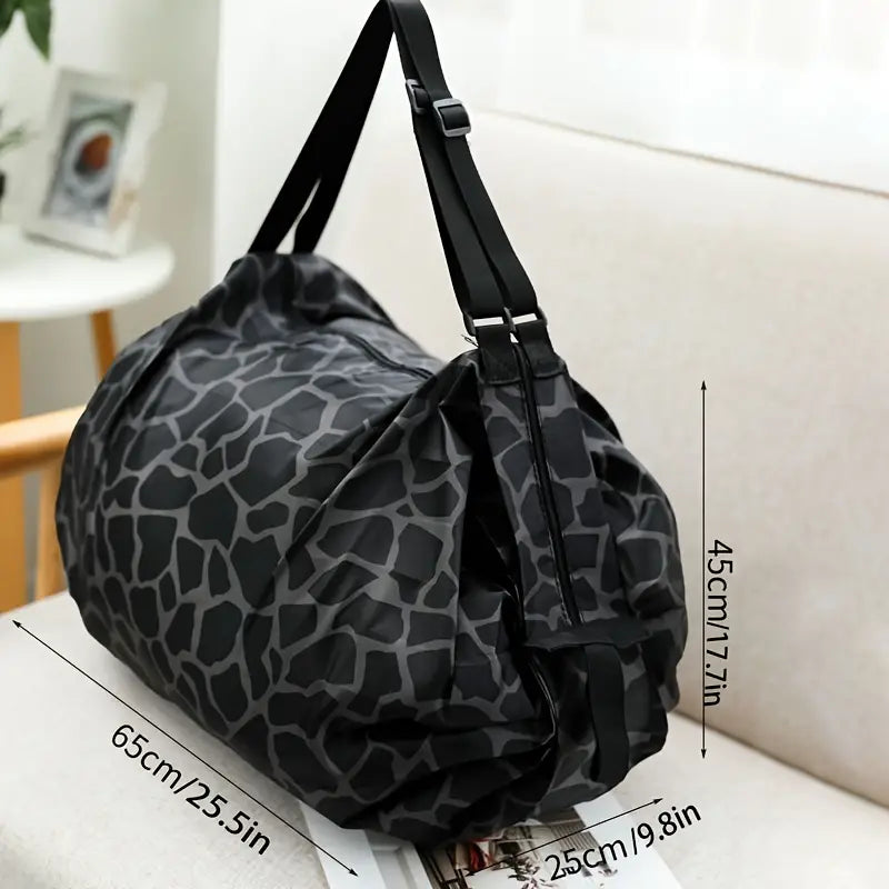 Bolsa Tote Reutilizable Plegable e Impermeable para Compras